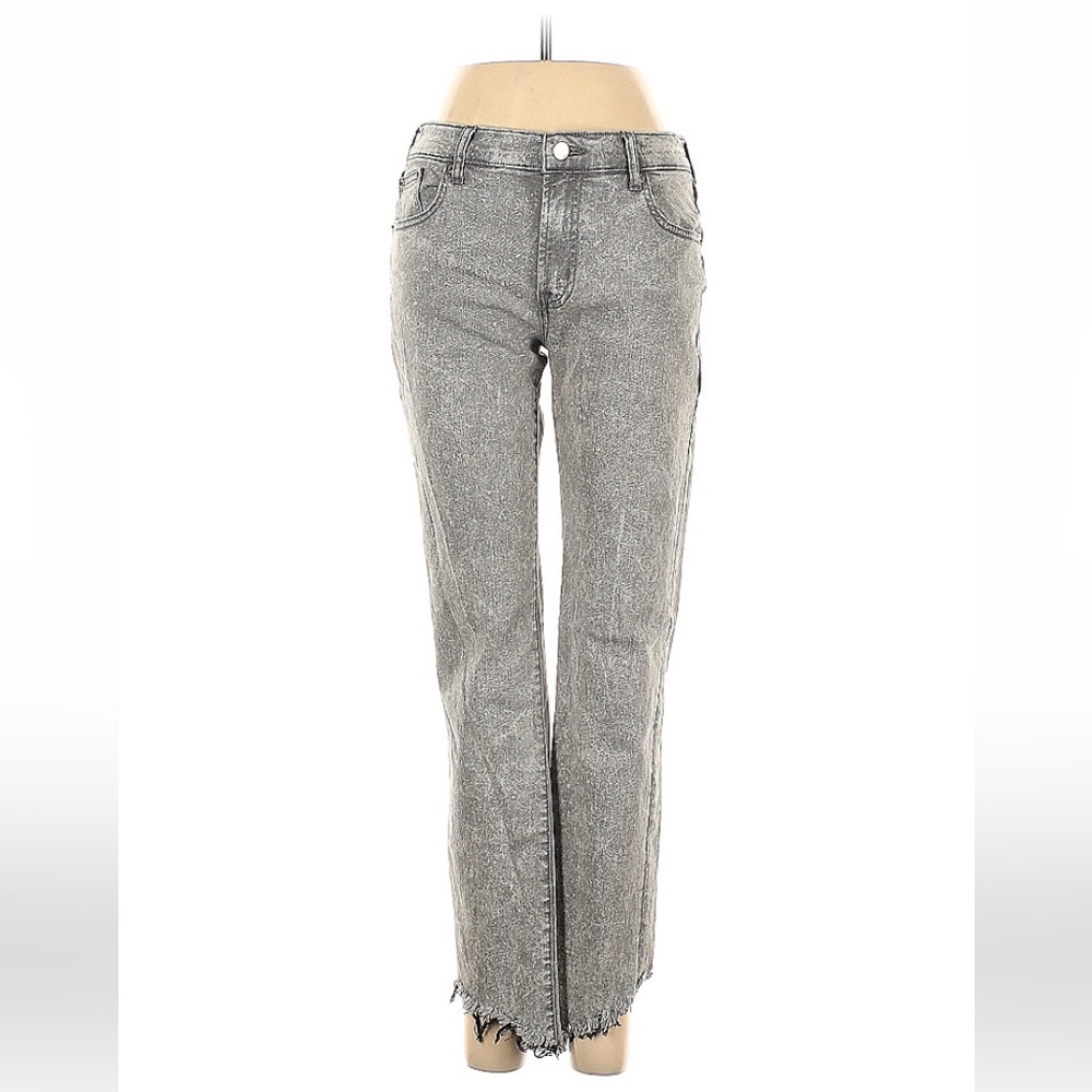 Gap Gray ‘Best Girlfriend’ Jeans, Size 25, Like New, Ankle, relaxed fit
